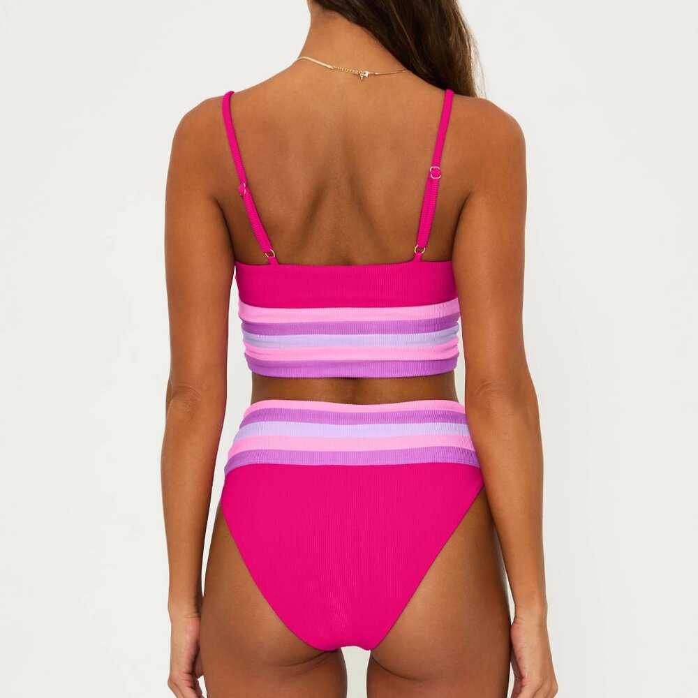 NWT Millie Bottom in Raspberry Colorblock - Picture 7 of 10